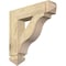 Ekena Millwork Funston Arts & Crafts Rough Sawn Bracket, Douglas Fir, 4"W x 20"D x 20"H BKT04X20X20FST03RDF - alternate 1